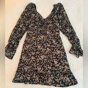 Floral Long Sleeve Dress